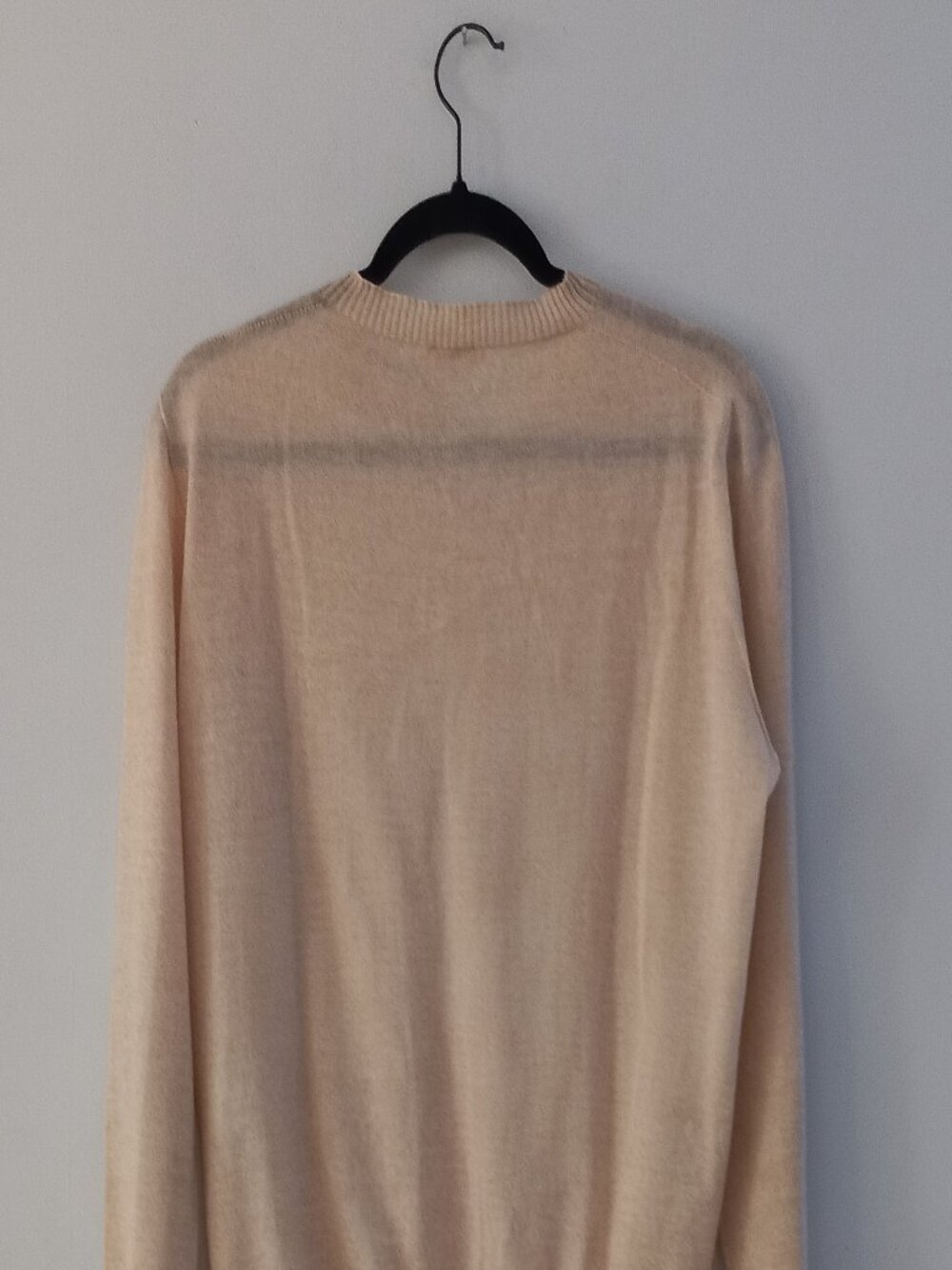 BELLEROSE very thin merino wool cream cardigan - Picture 7 of 11
